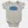 Marubadi Seruppadi Short Sleeve Baby Onesie in Ash Color